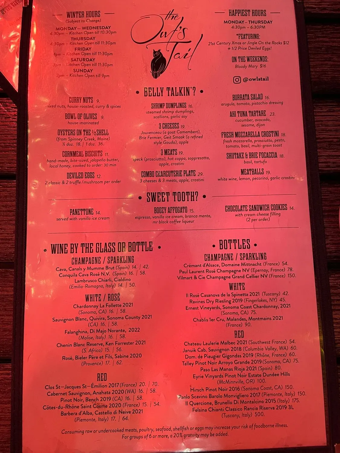 Menu 6