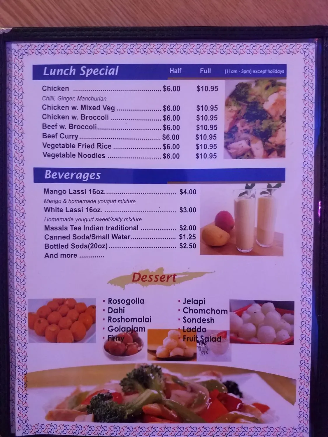 Menu 4