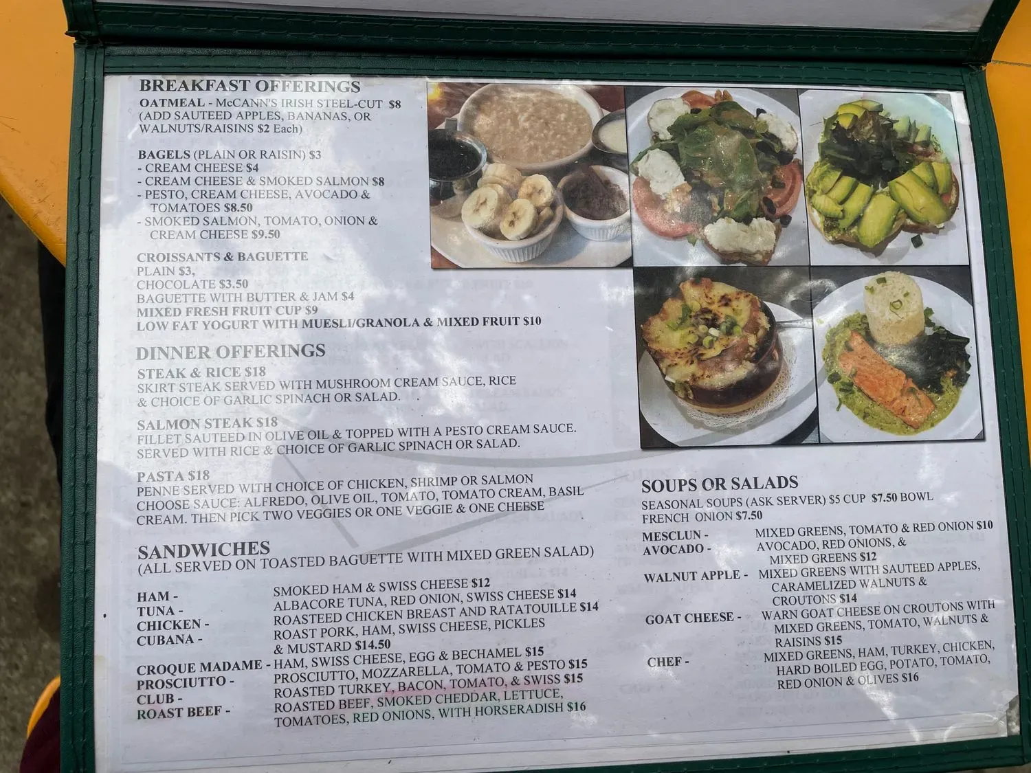 Menu 3