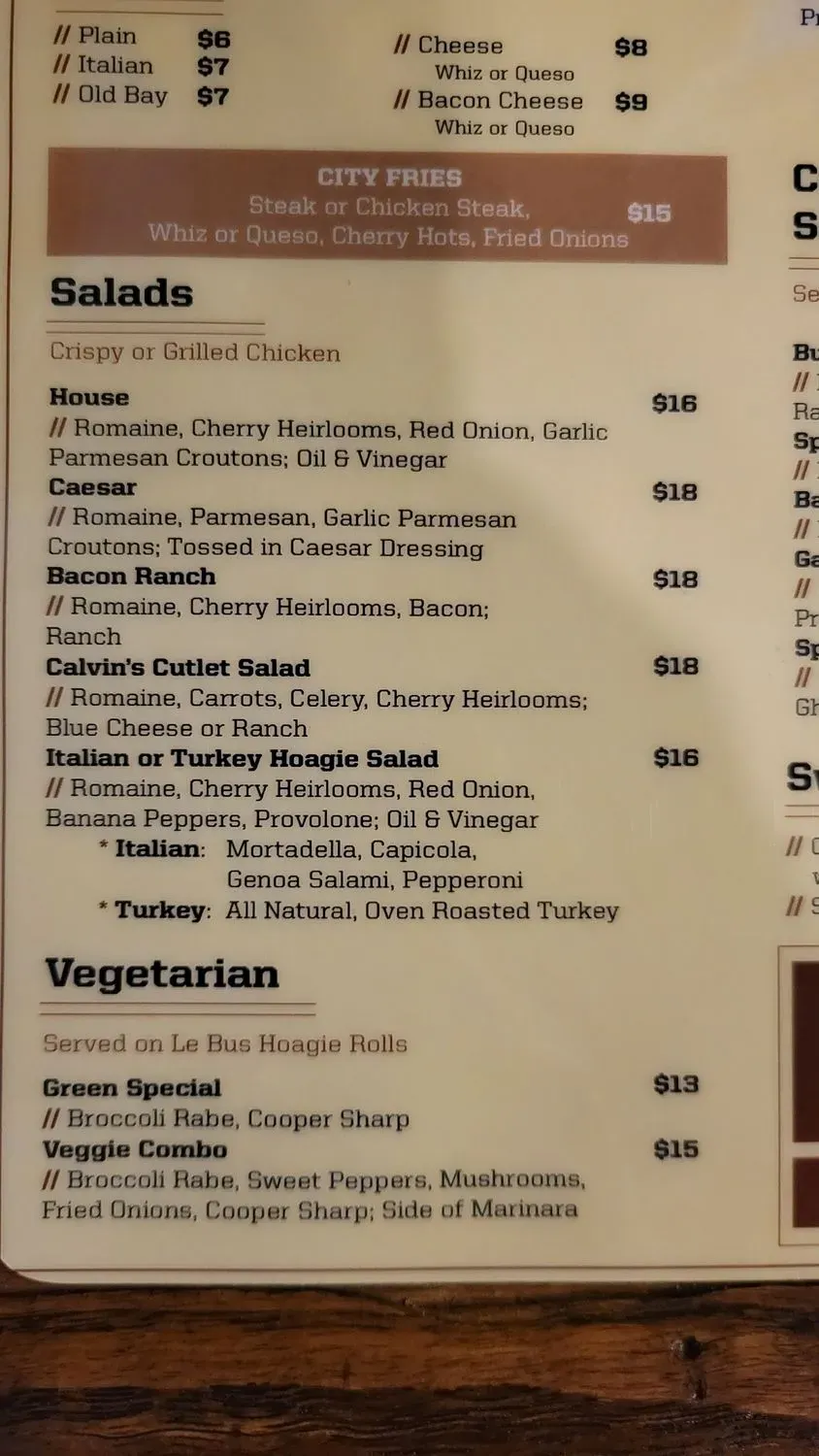 Menu 6