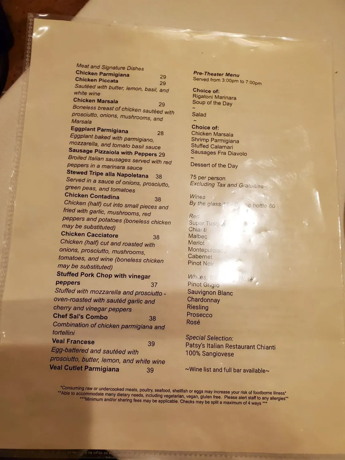 Menu 6