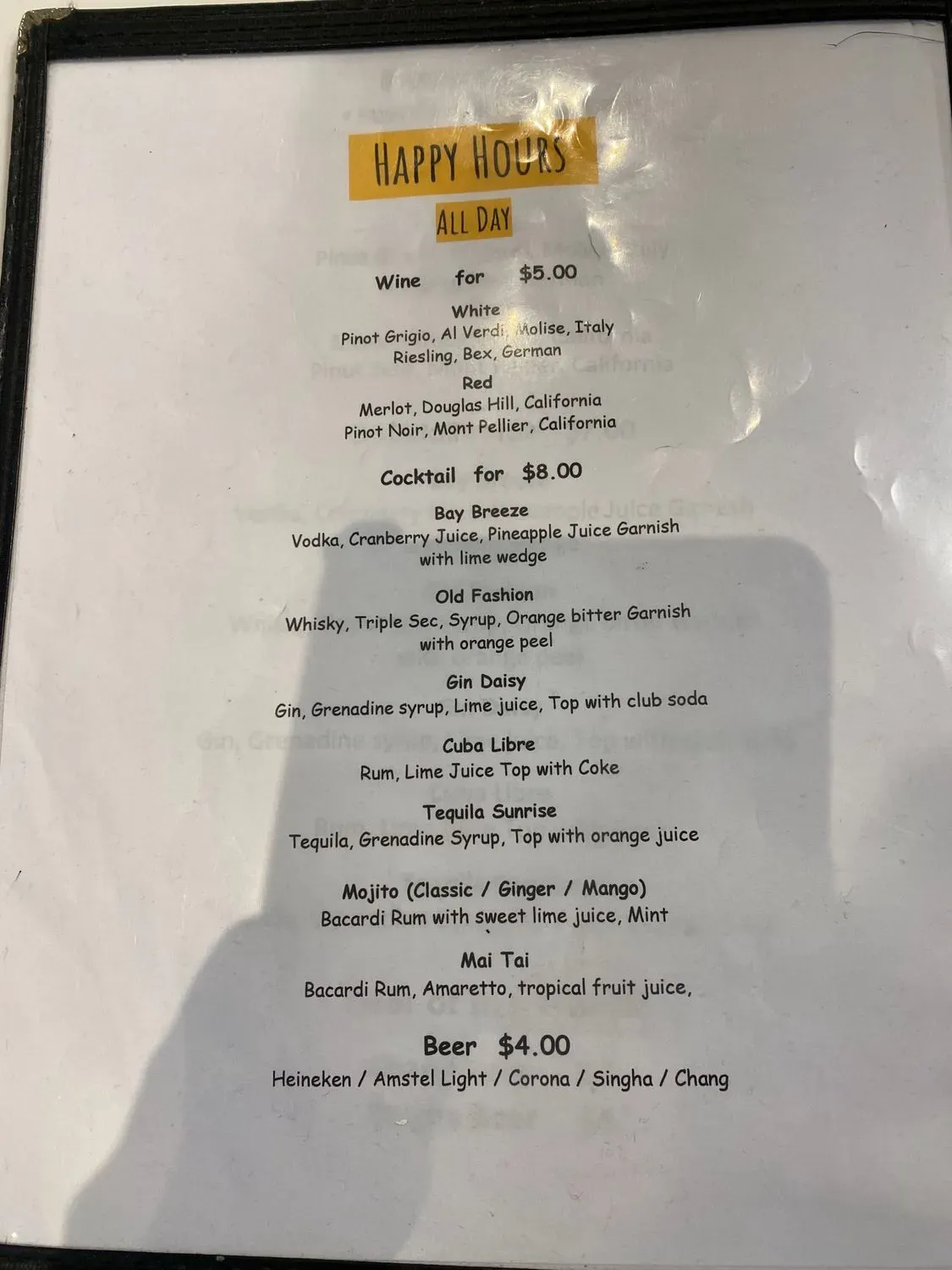 Menu 3