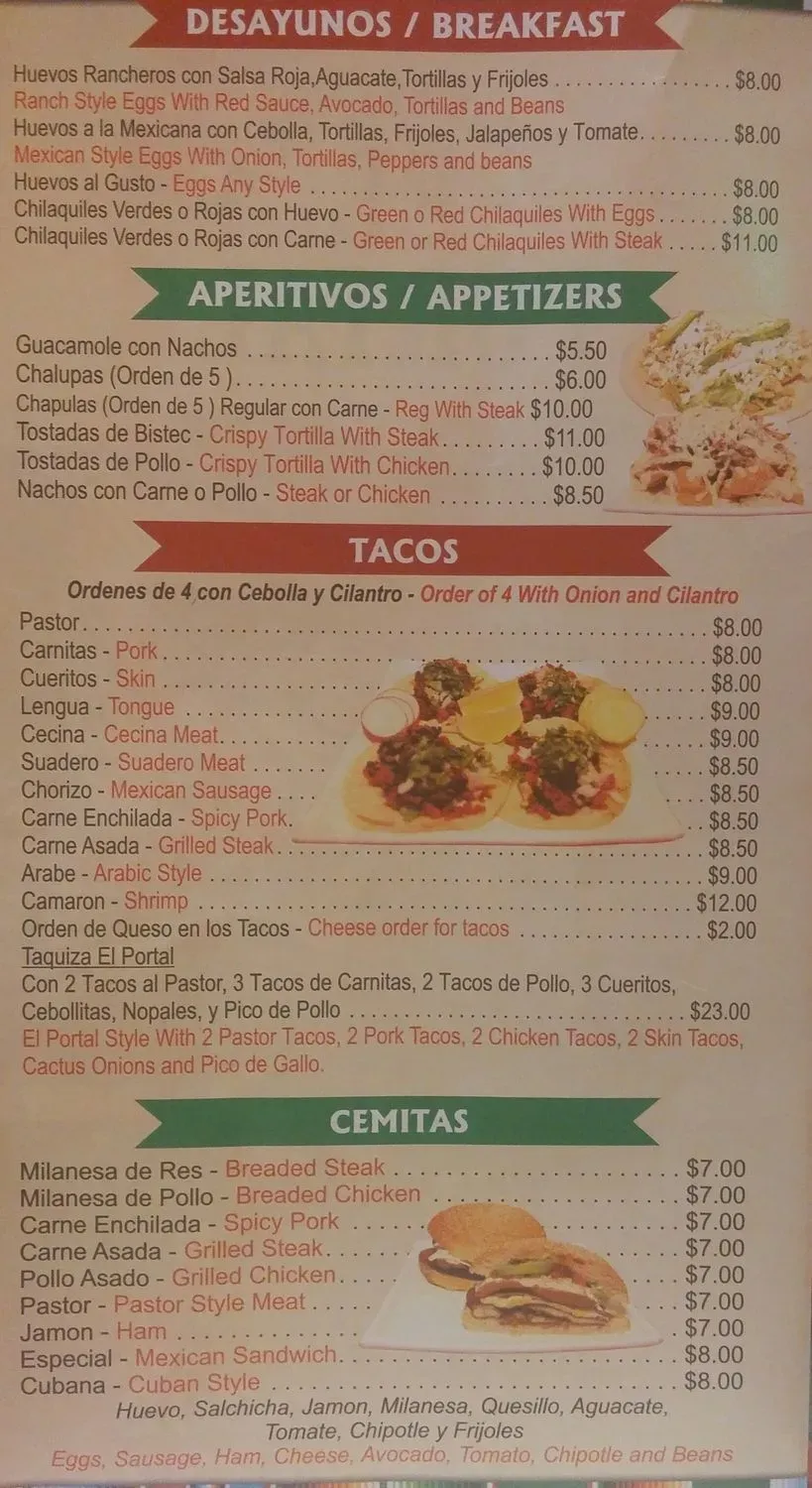 Menu 6