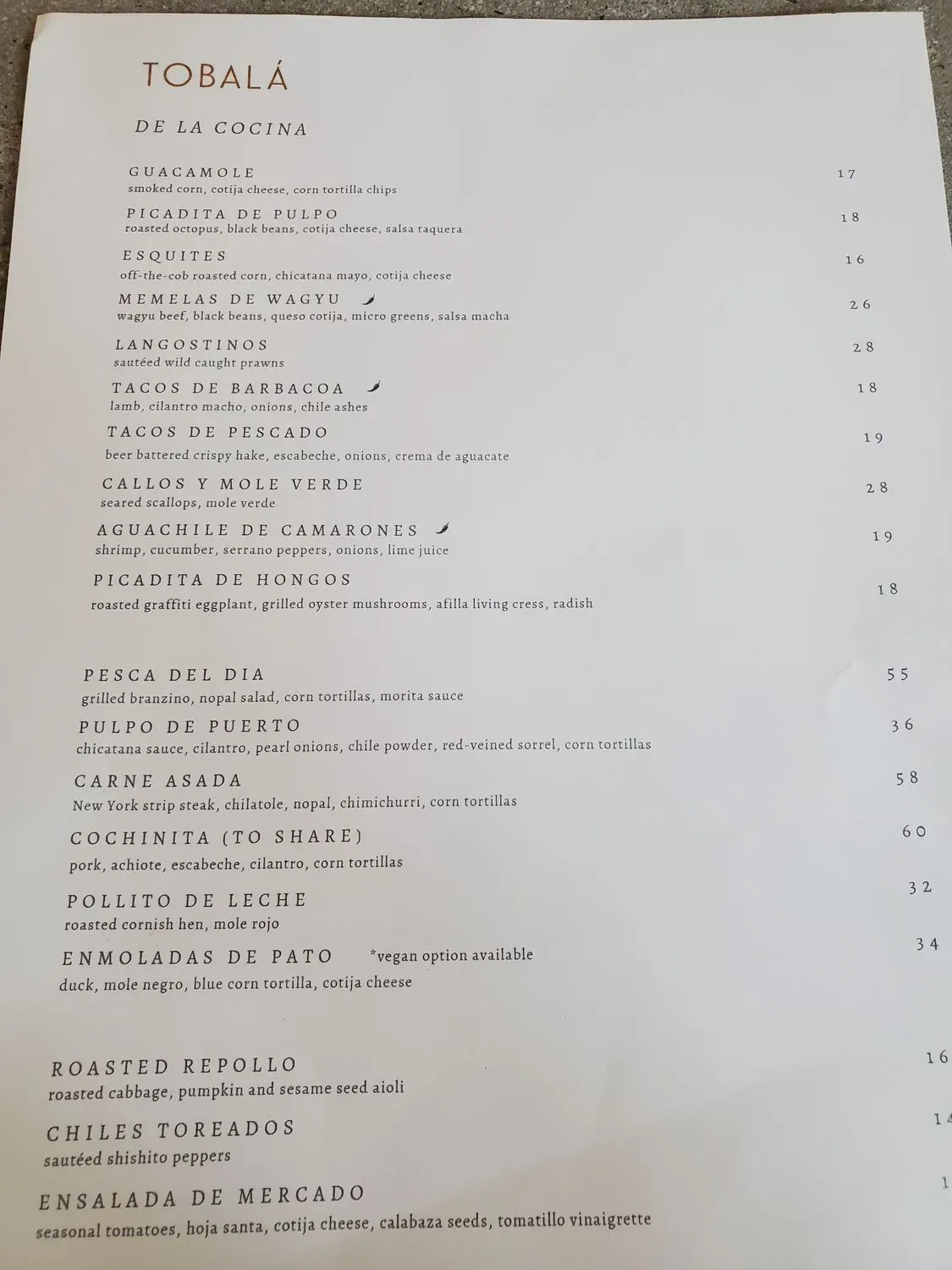 Menu 4