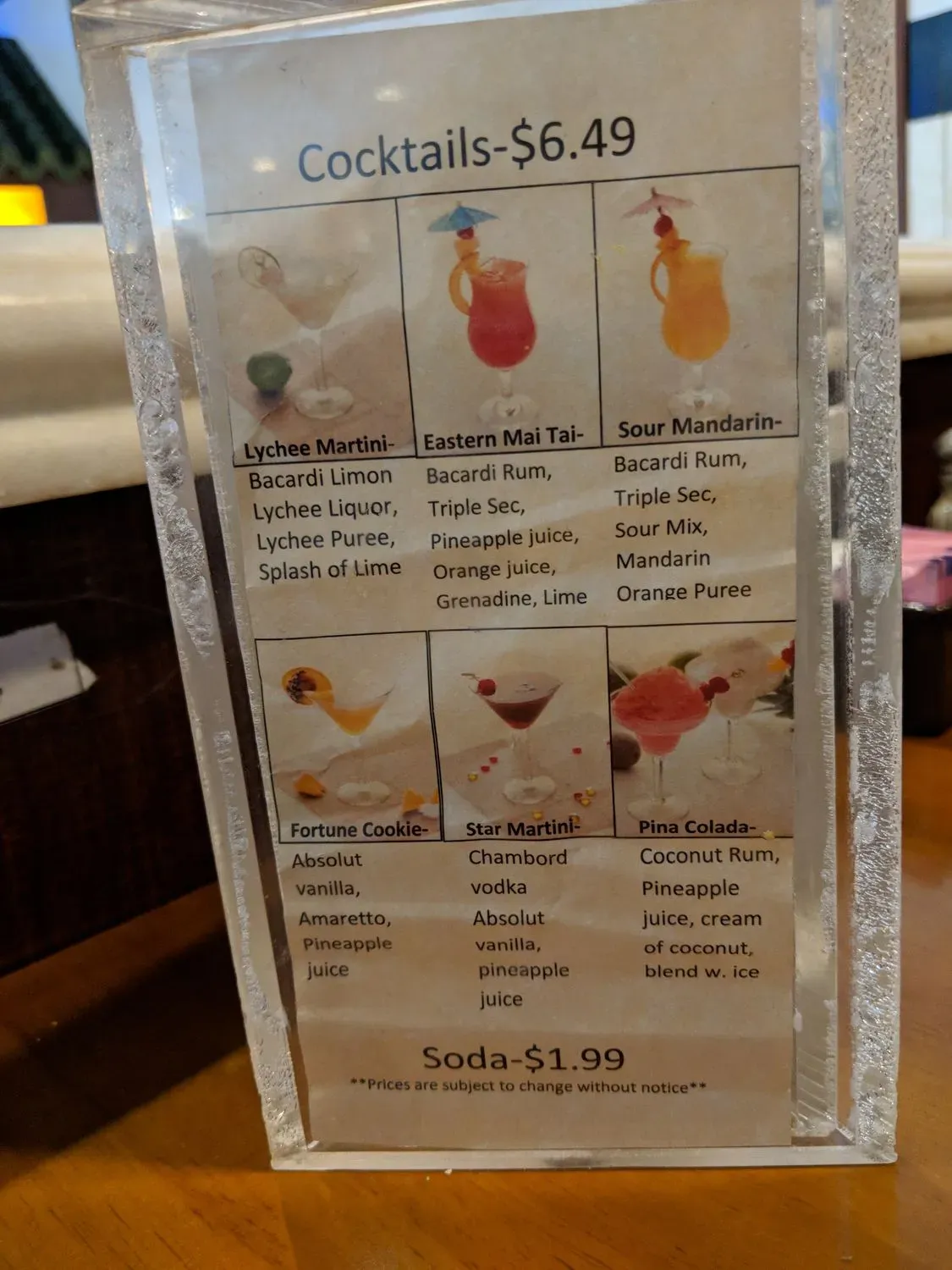 Menu 3