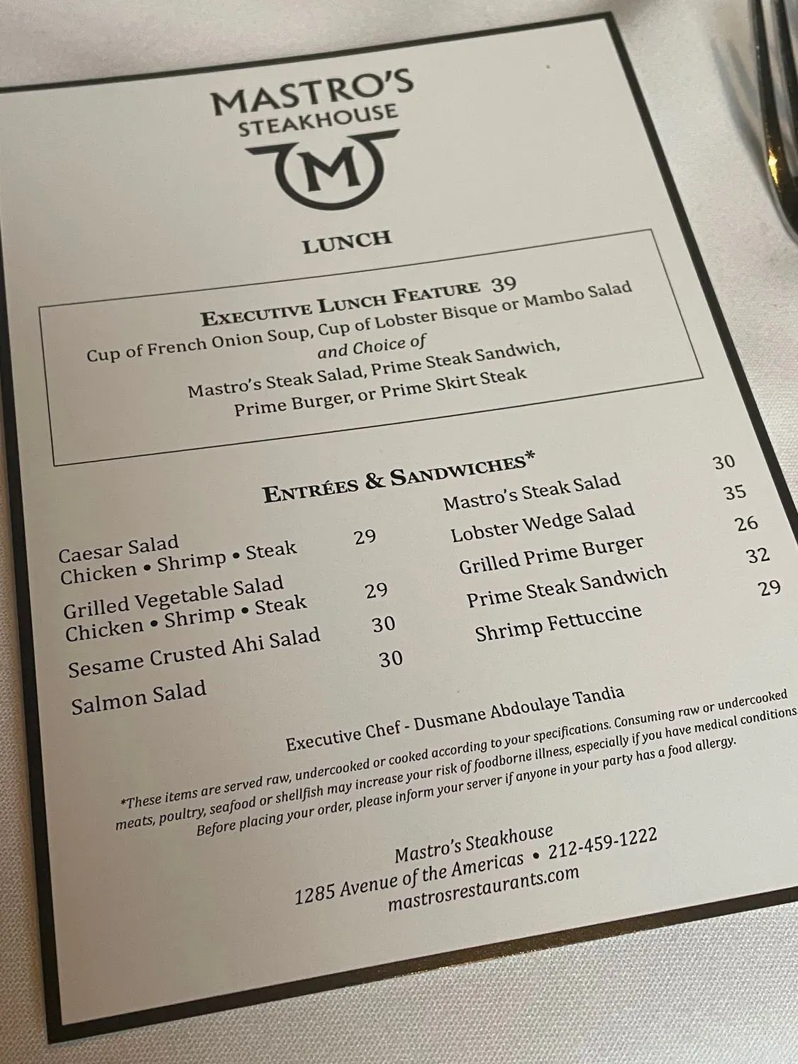 Menu 6