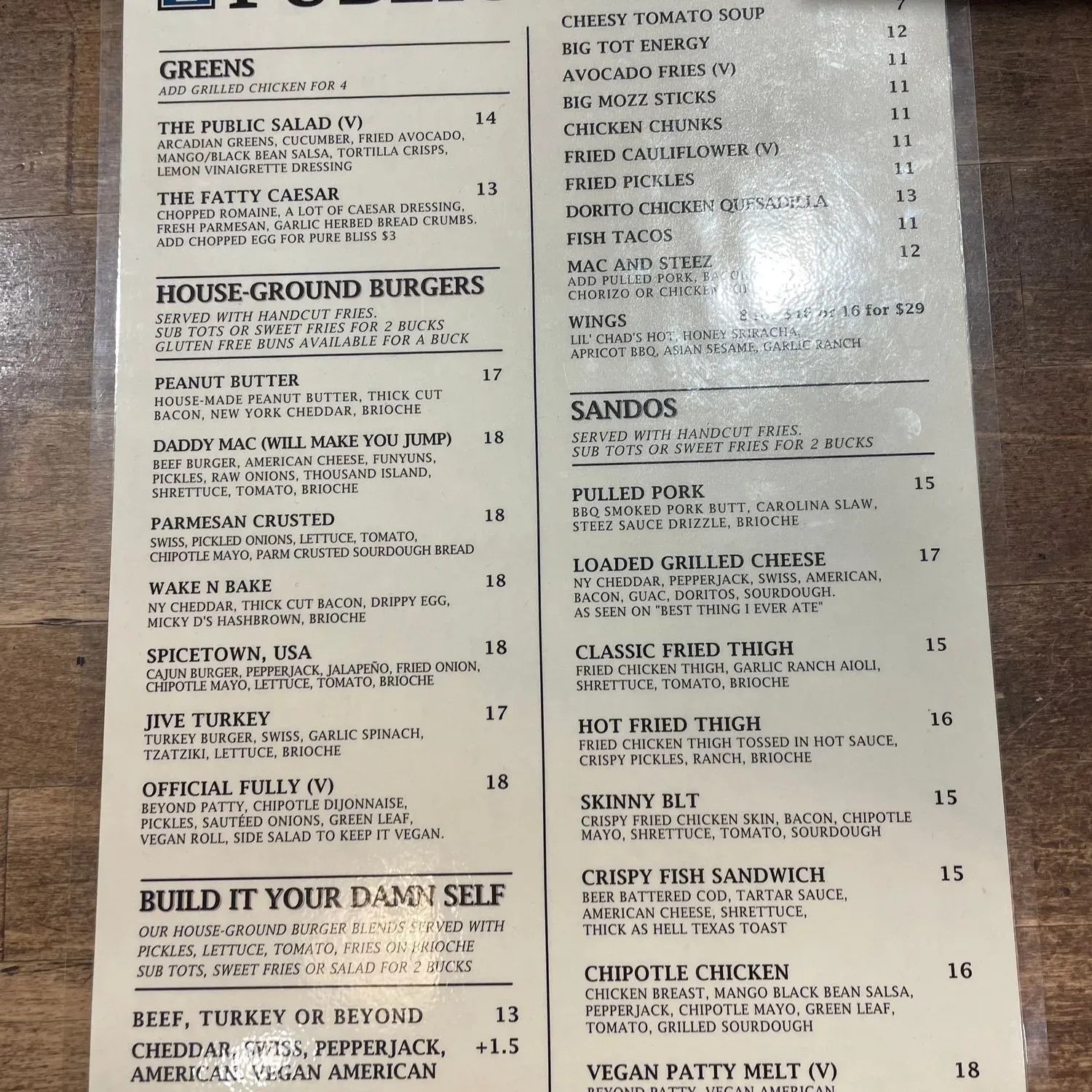 Menu 3