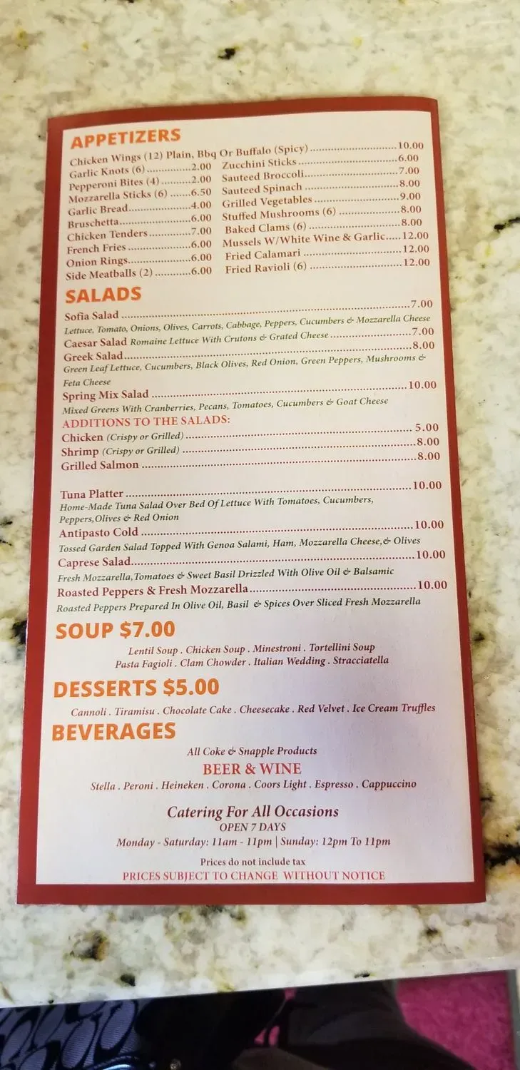 Menu 4