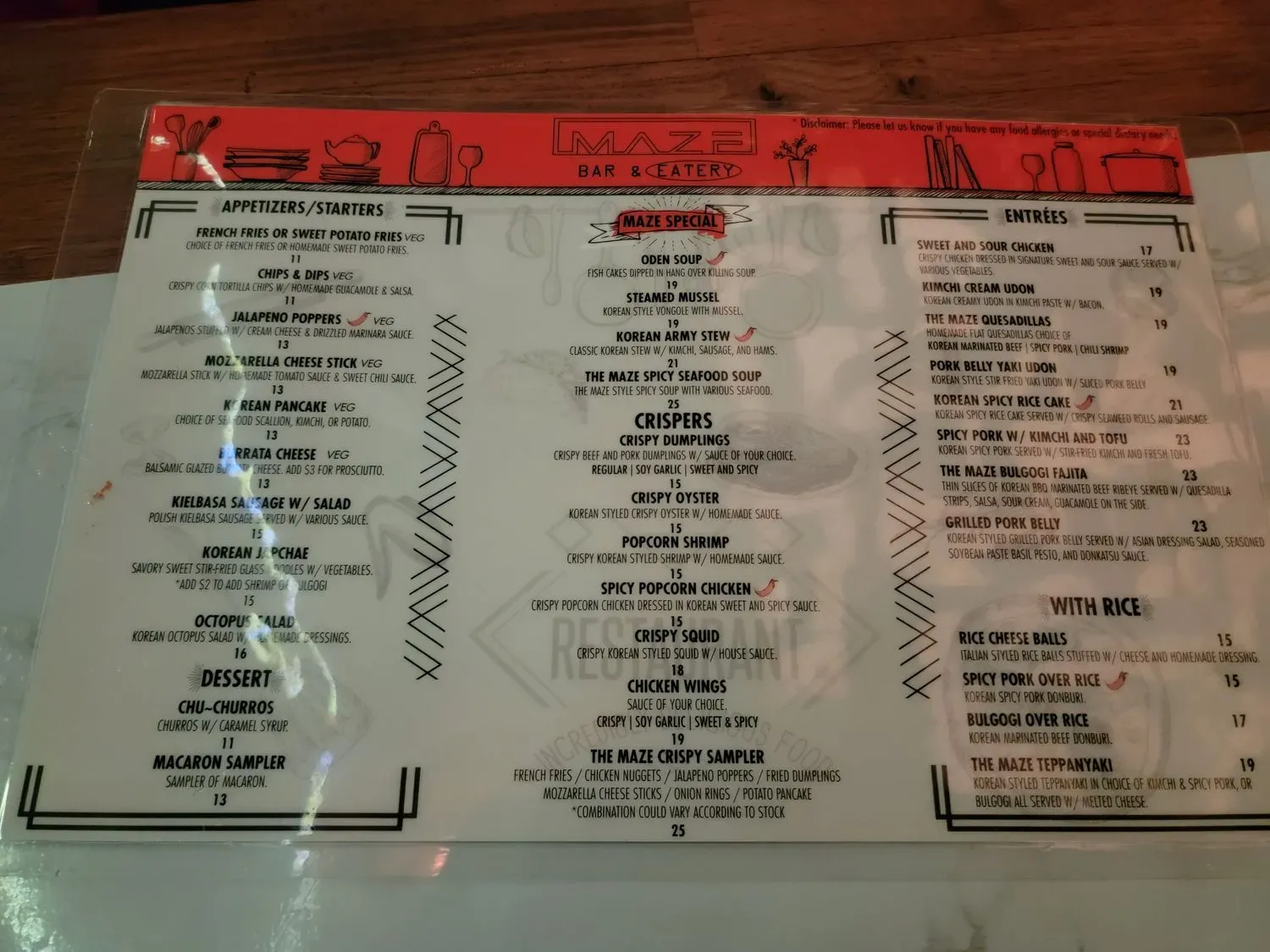 Menu 3