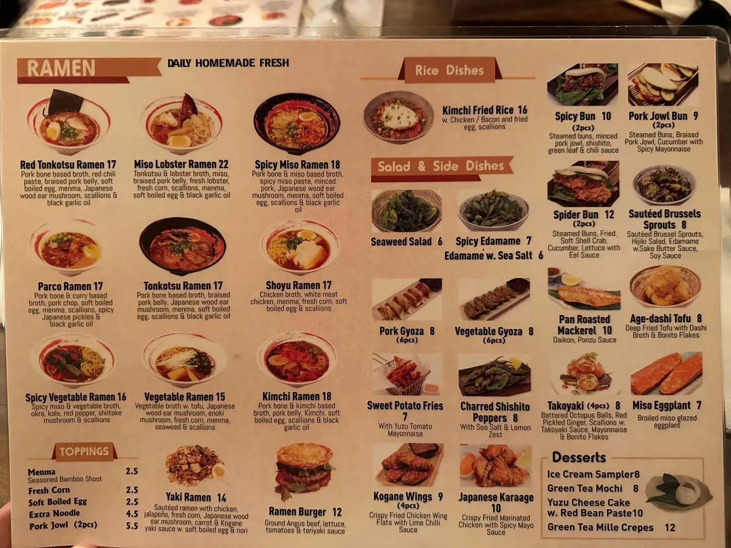 Menu 6