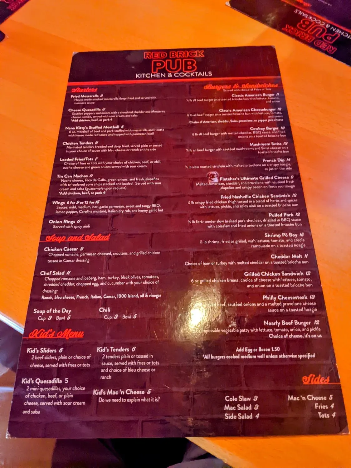 Menu 3