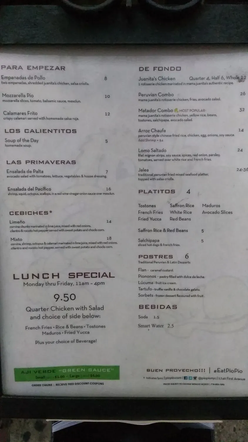 Menu 6