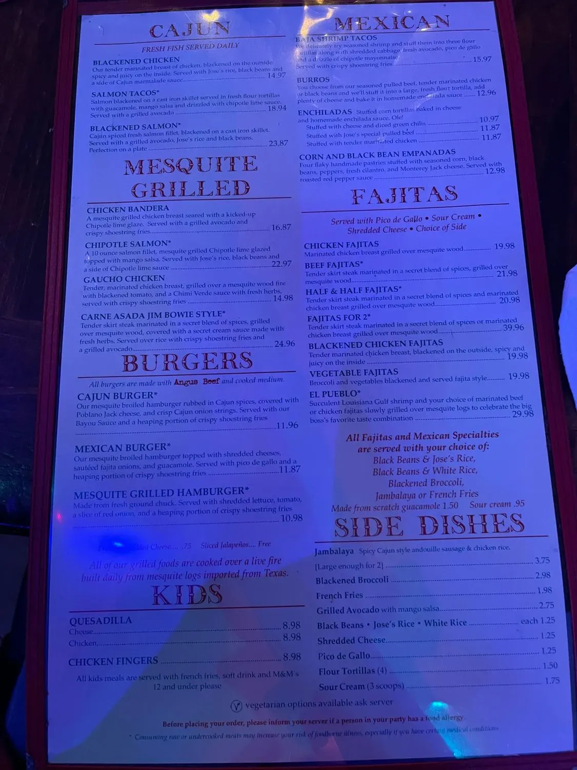 Menu 6