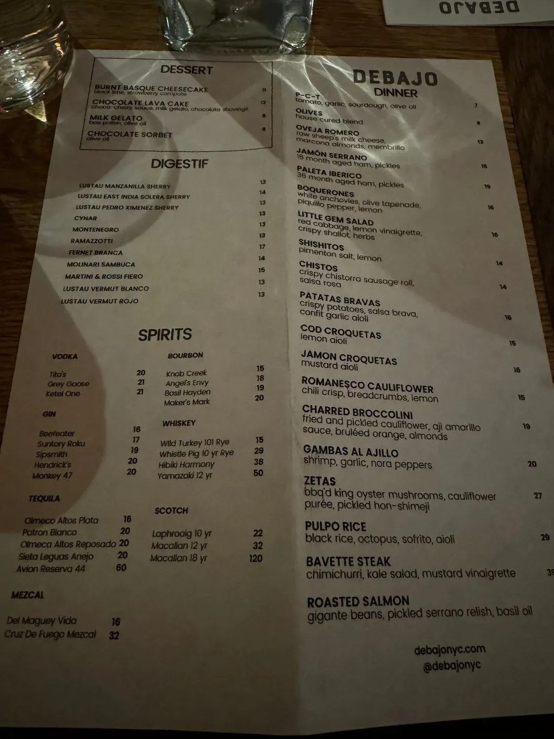 Menu 3