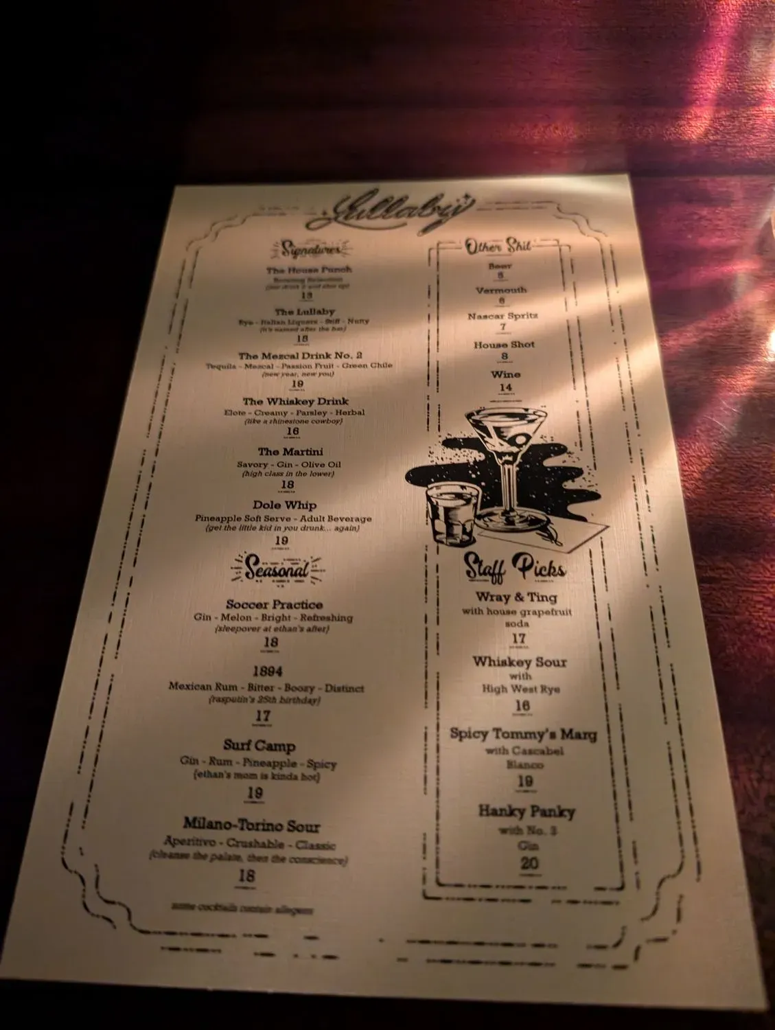 Menu 4