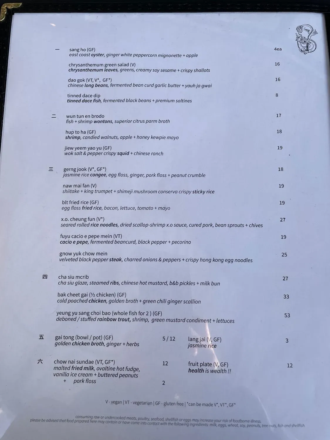 Menu 3