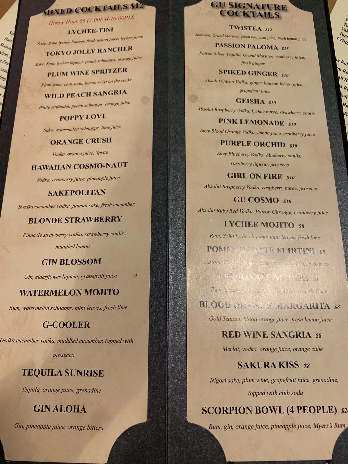 Menu 6