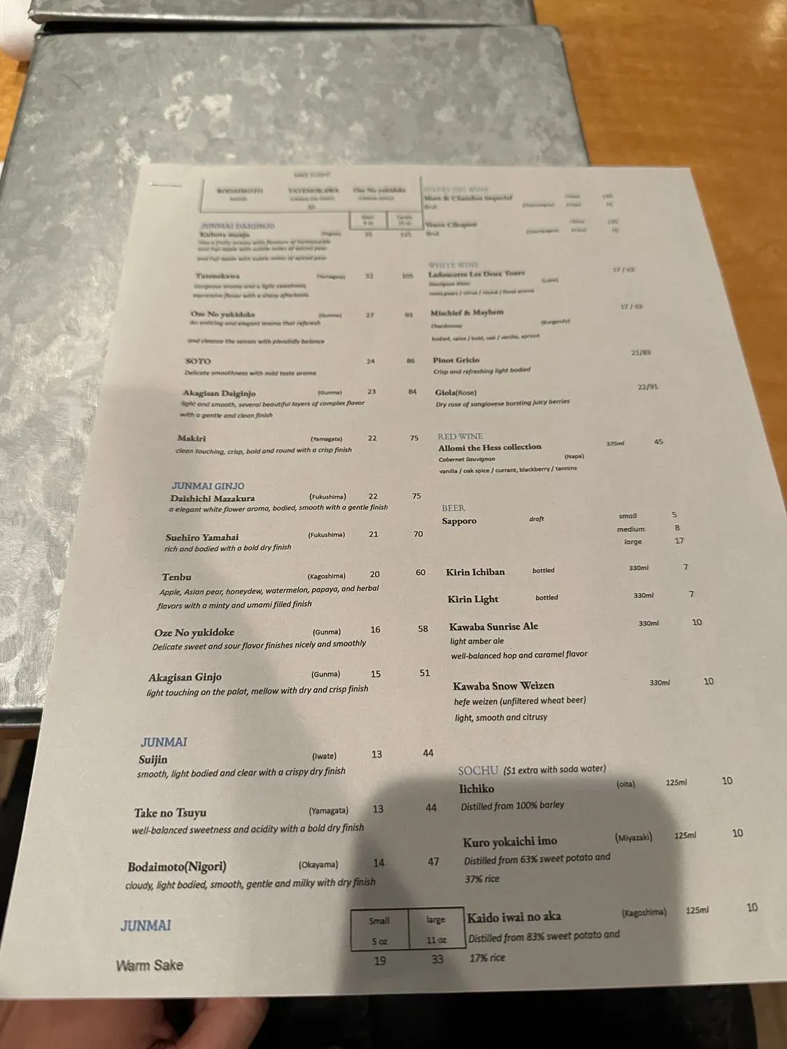 Menu 3