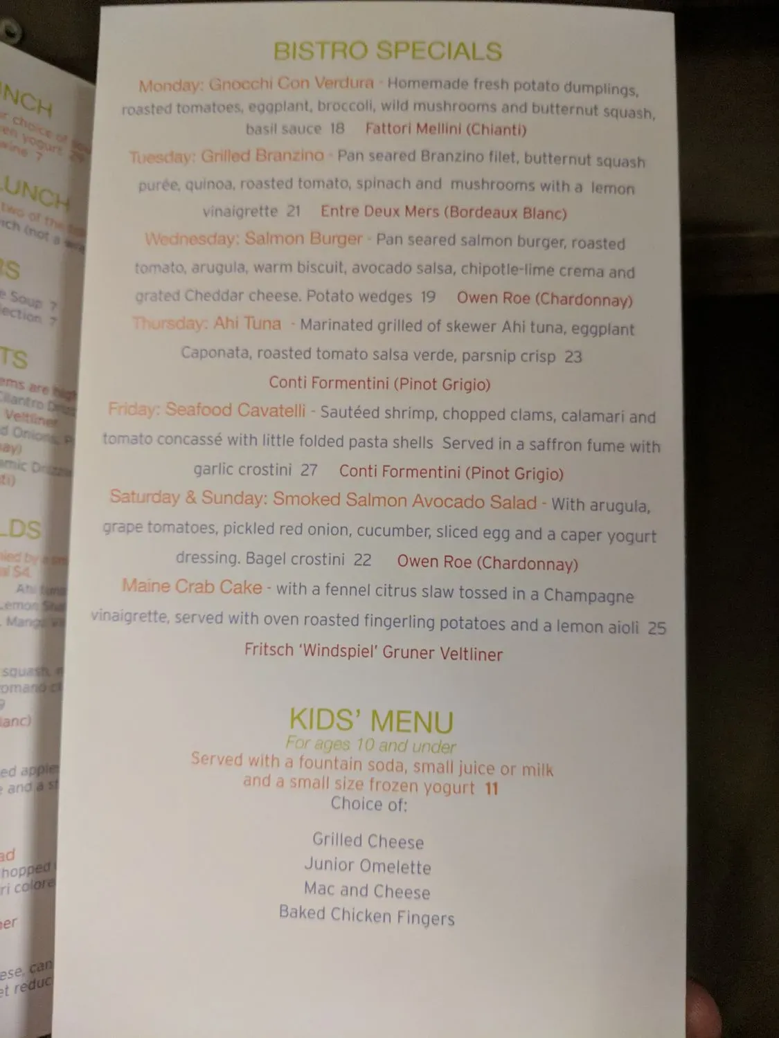 Menu 3