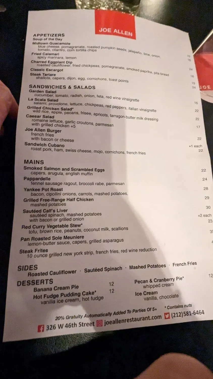 Menu 6