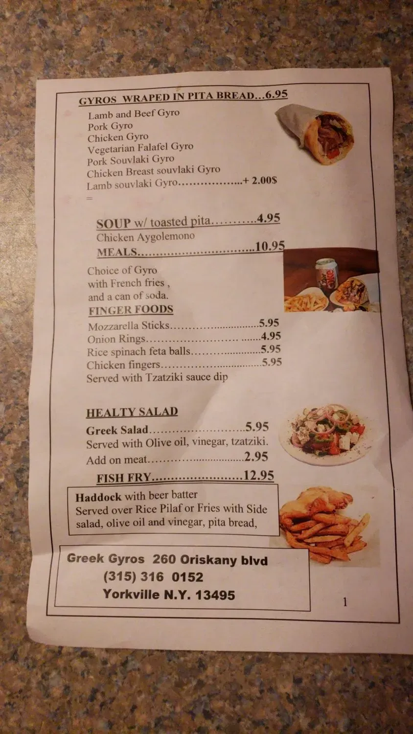 Menu 4