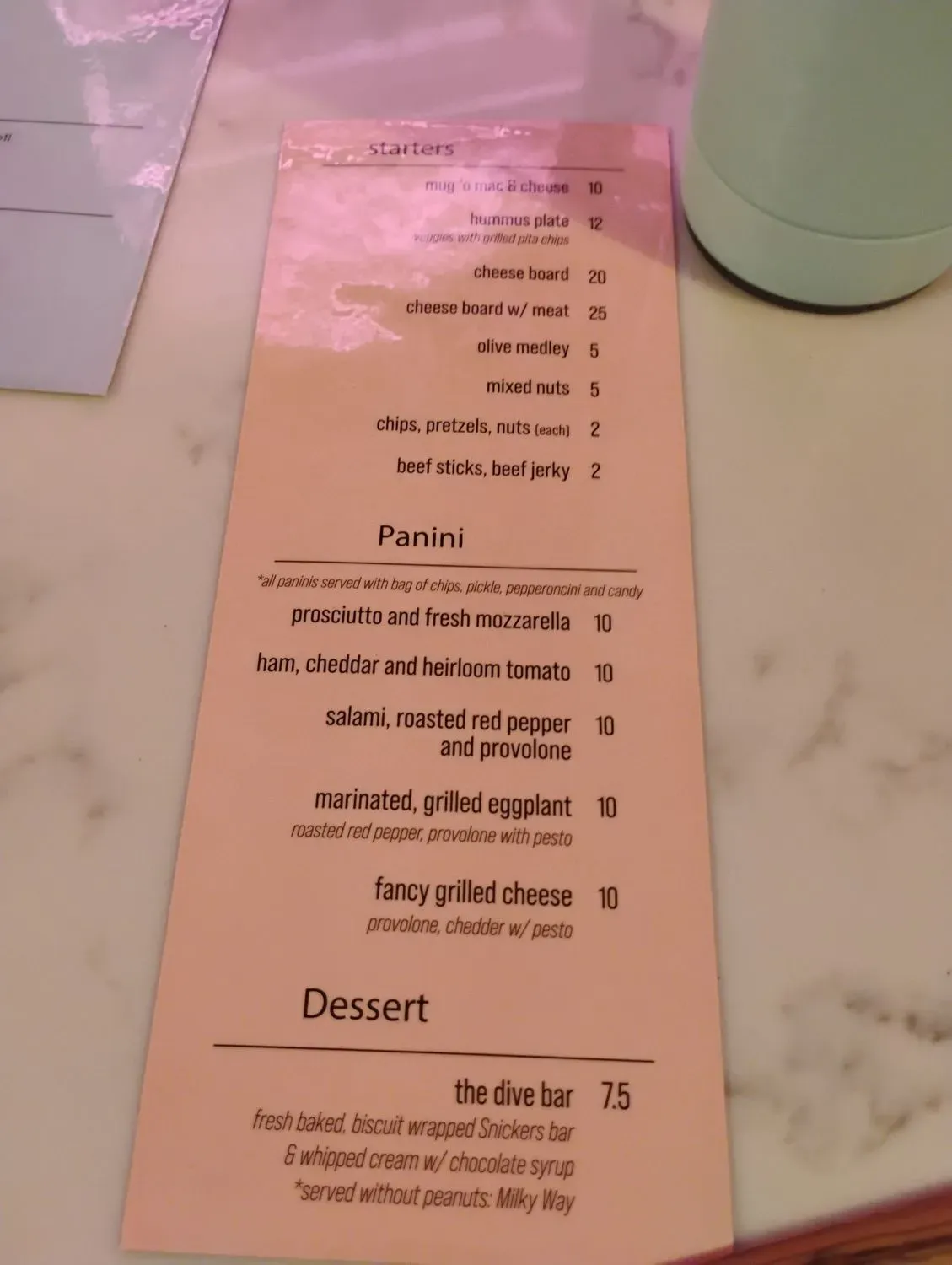 Menu 3