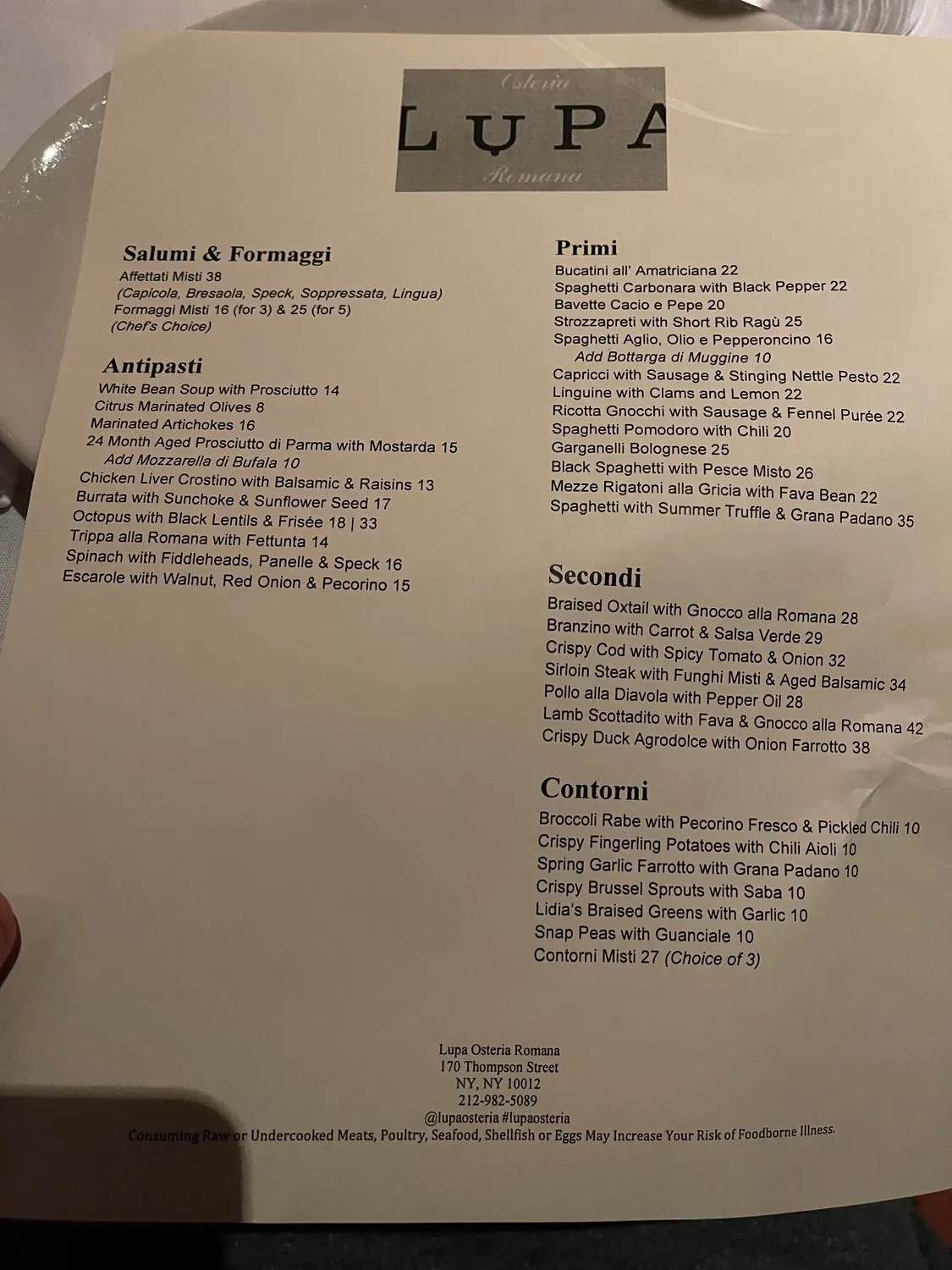 Menu 6