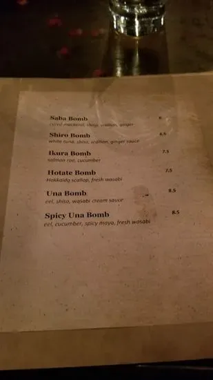 Menu 6