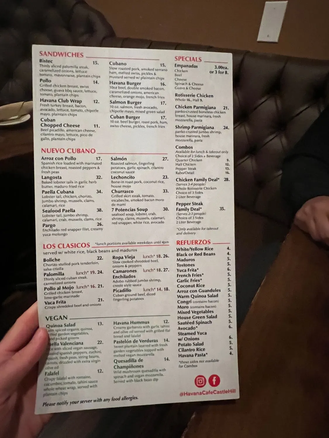 Menu 6