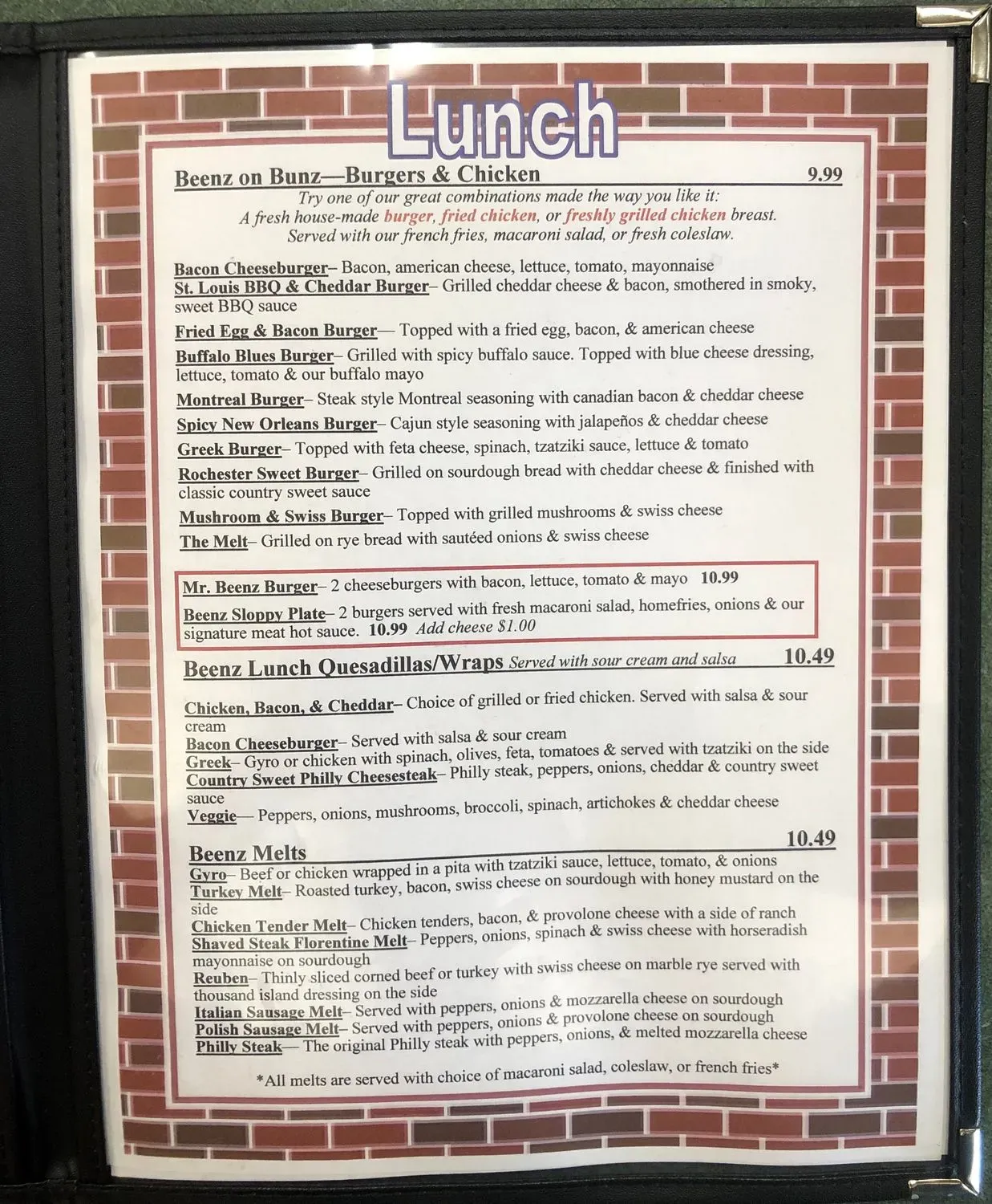 Menu 3