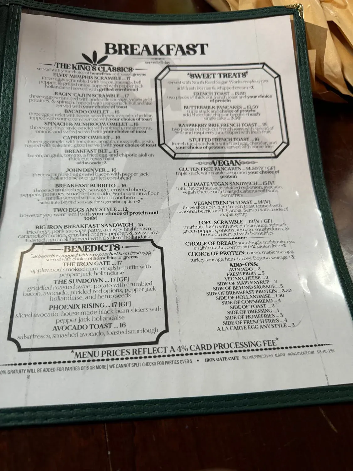 Menu 4