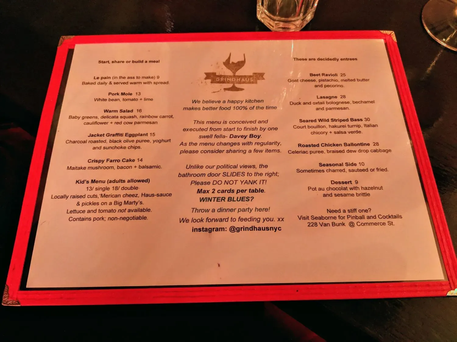 Menu 6