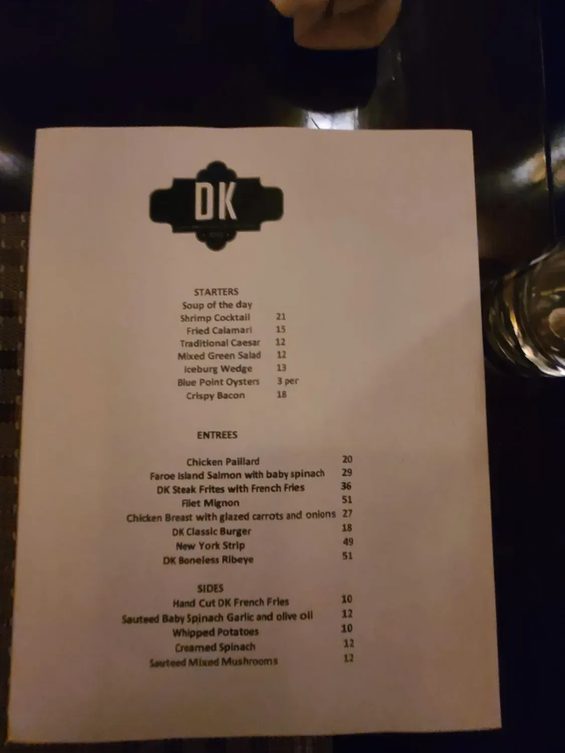 Menu 6