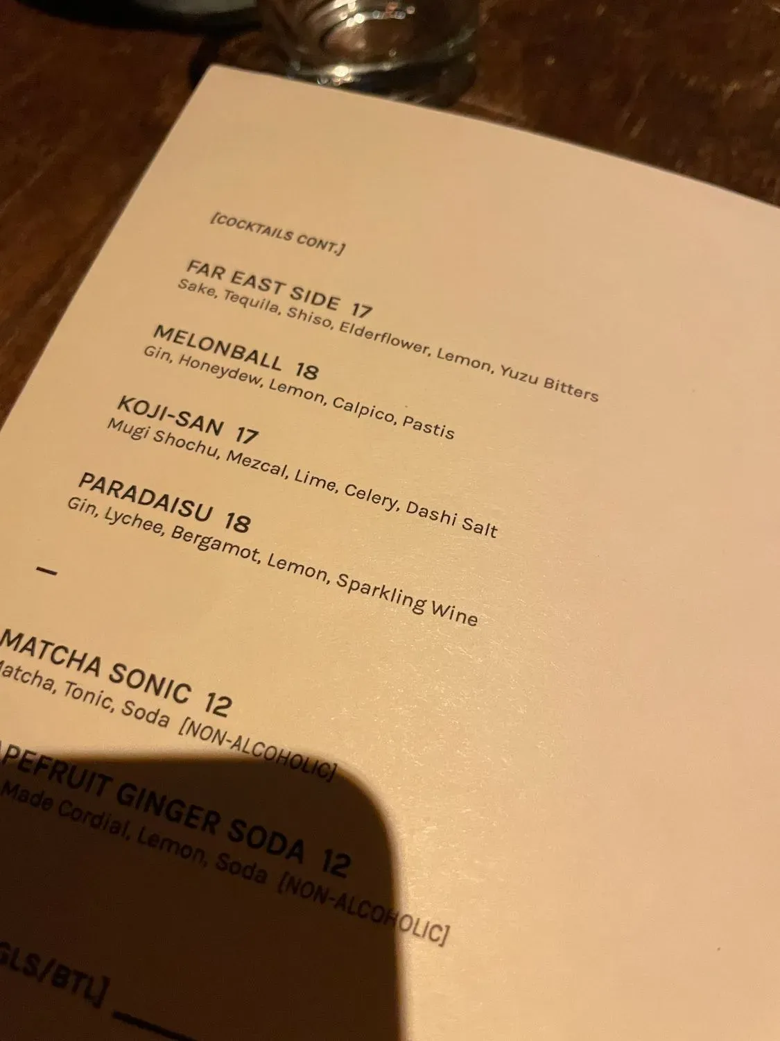 Menu 6