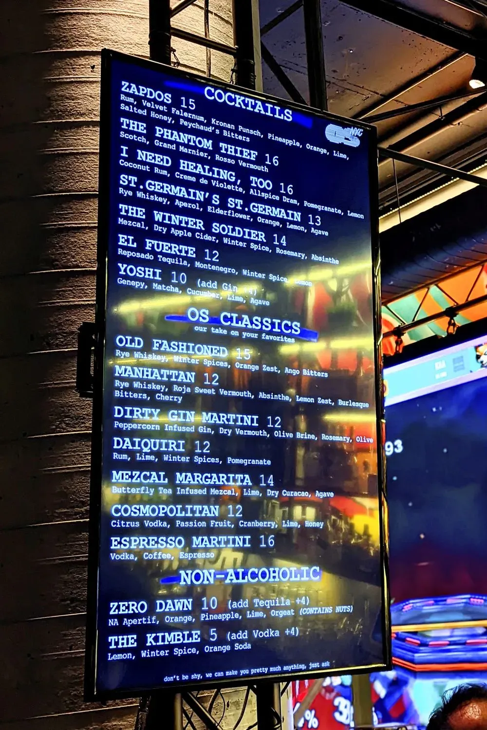 Menu 4