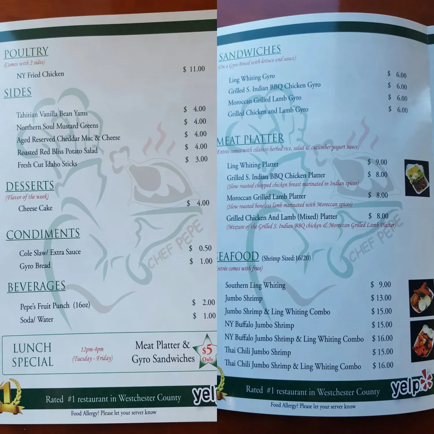 Menu 6