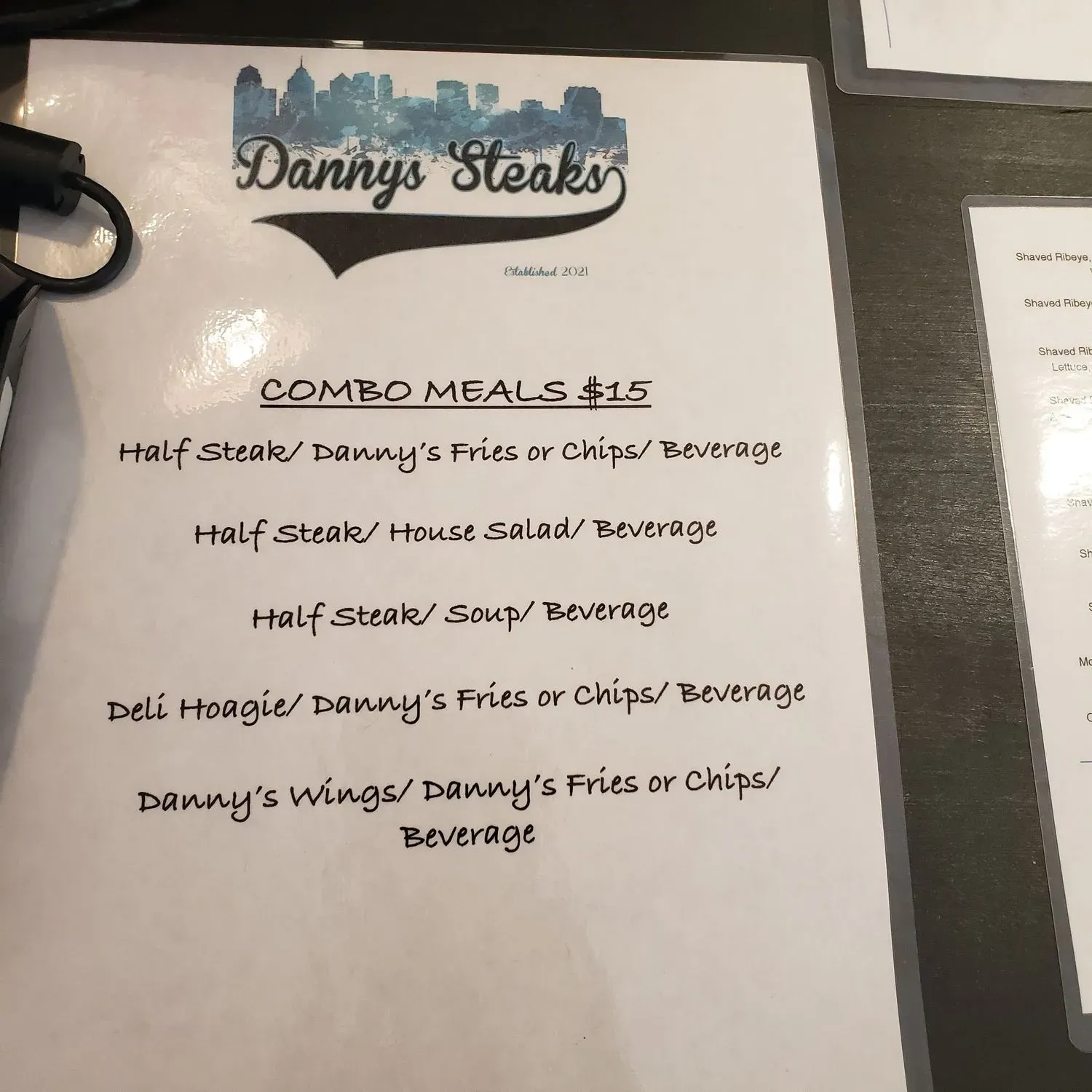 Menu 3