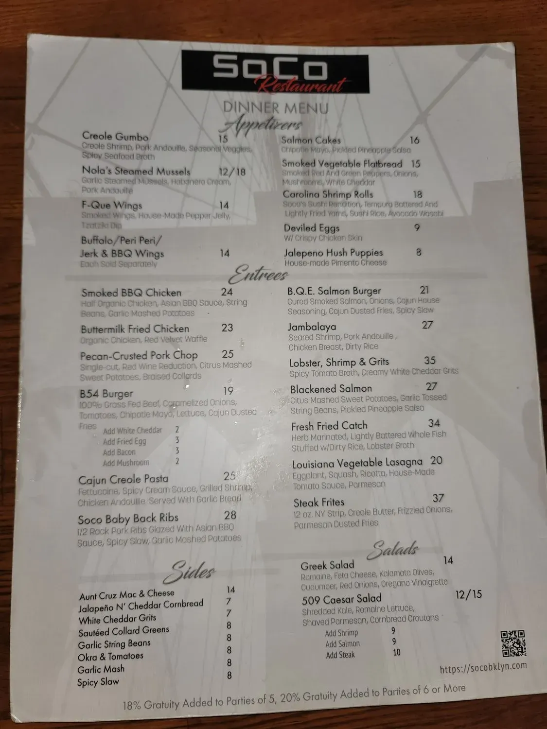 Menu 4