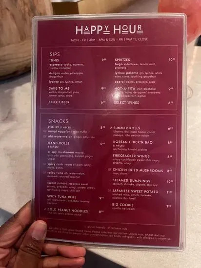 Menu 6