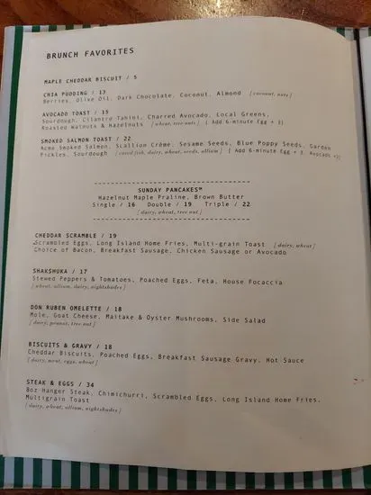 Menu 6