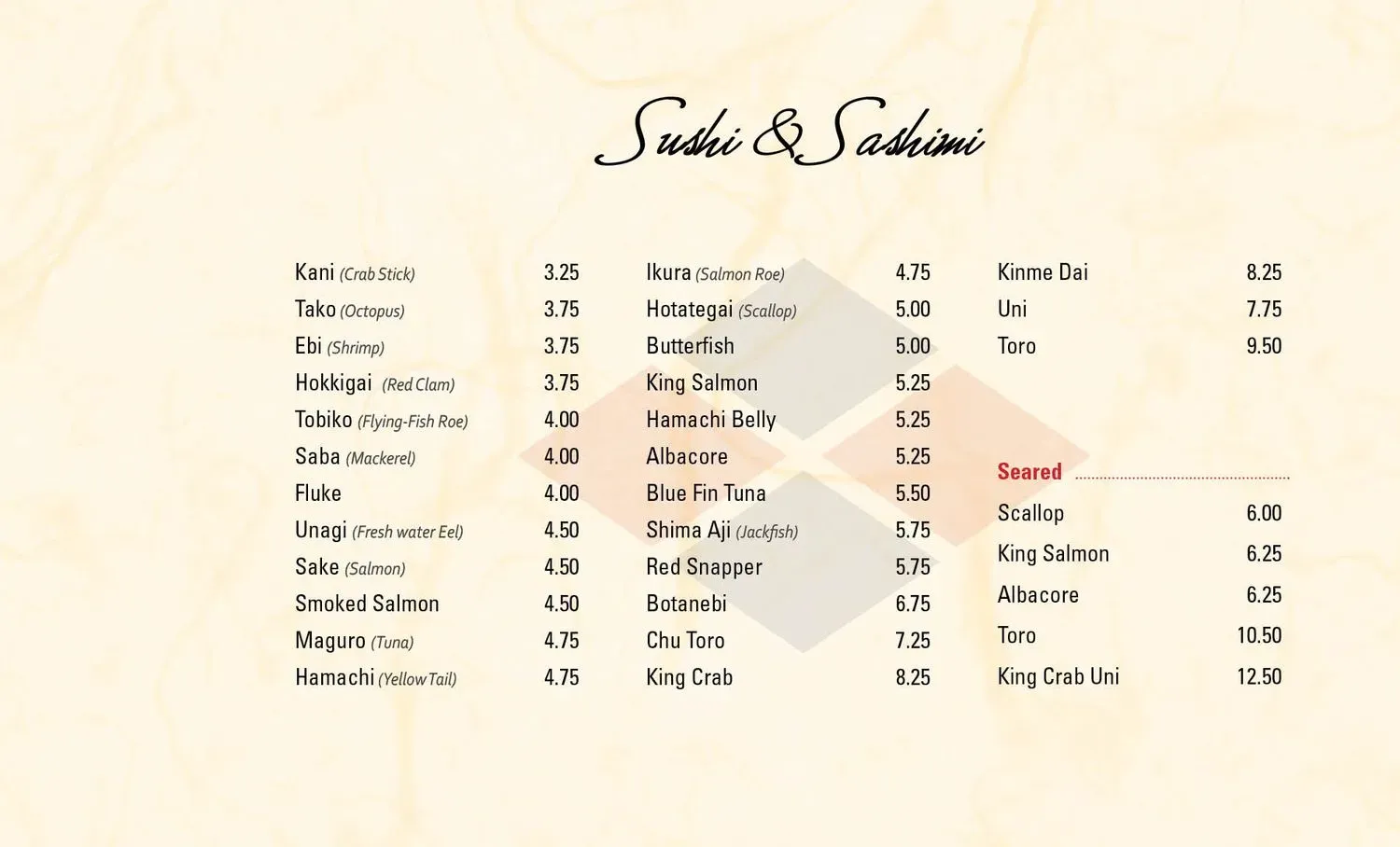 Menu 4