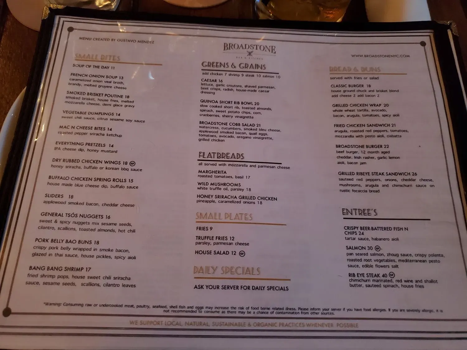 Menu 4