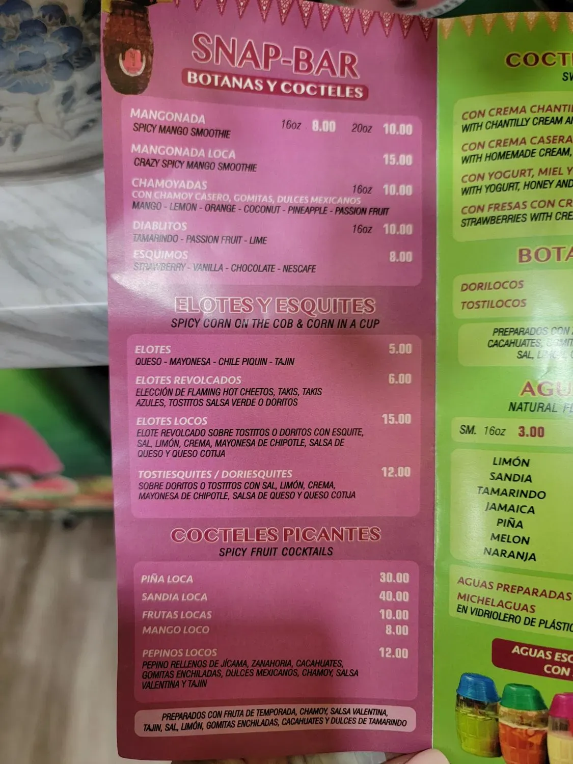 Menu 4