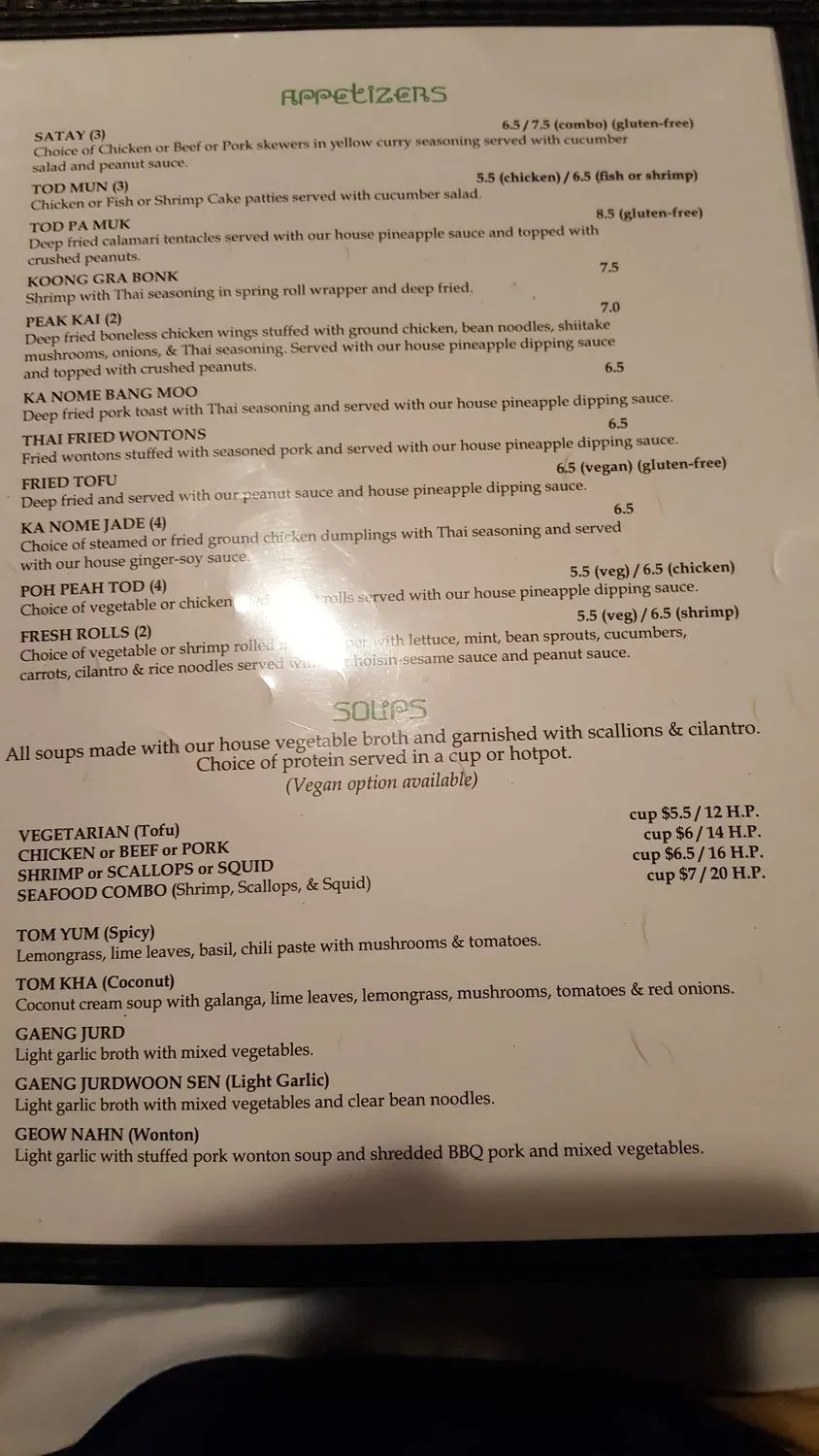 Menu 6