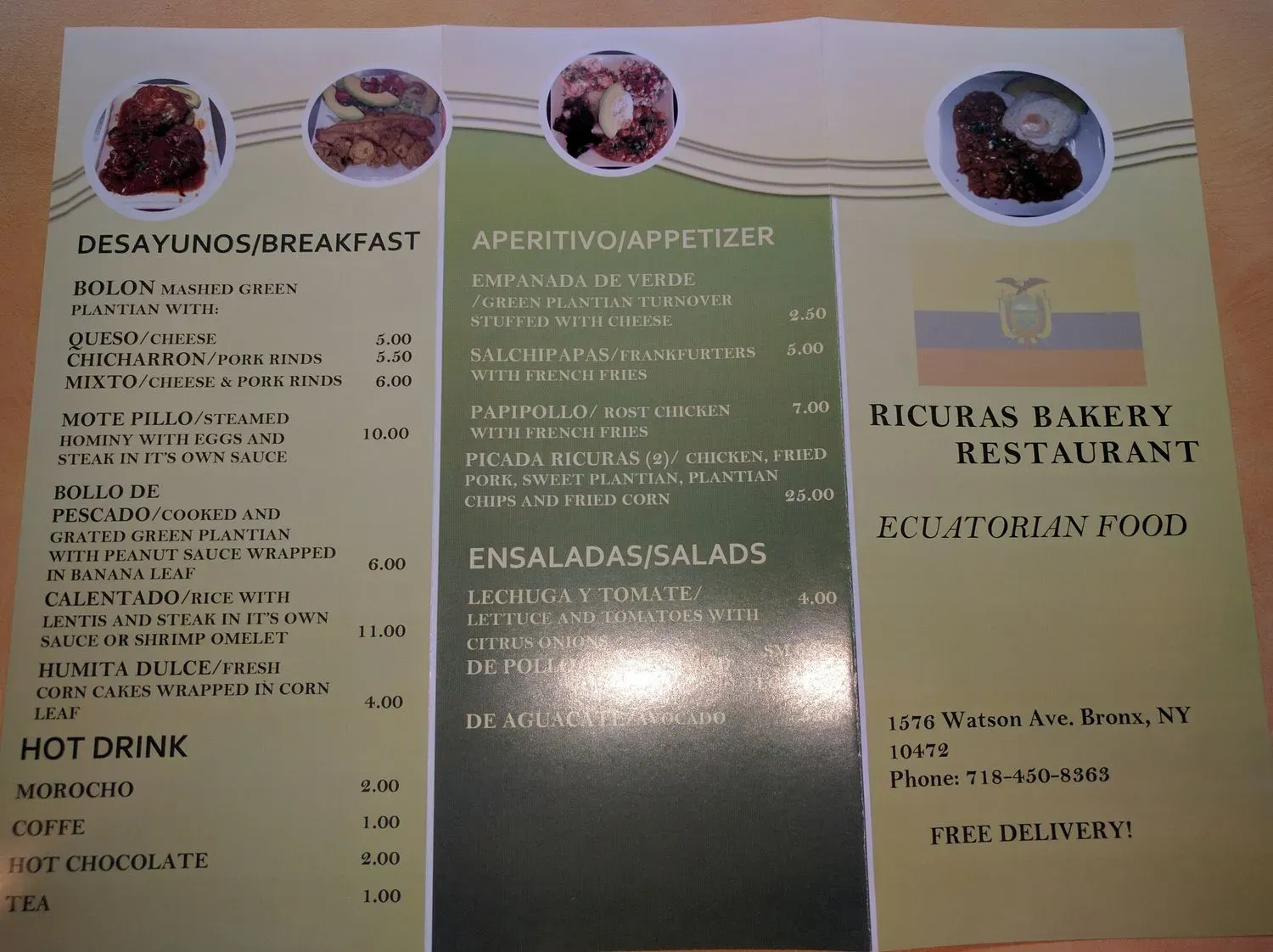 Menu 3