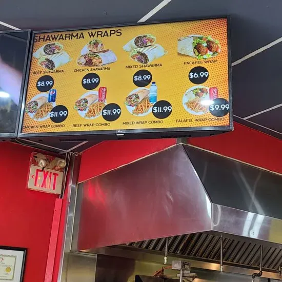 Sahara Shawarma Wrap Menu | Niagara Falls, ON | Checkle