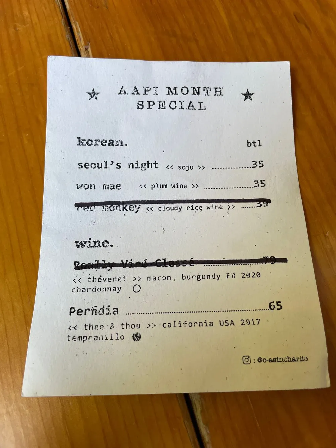 Menu 6