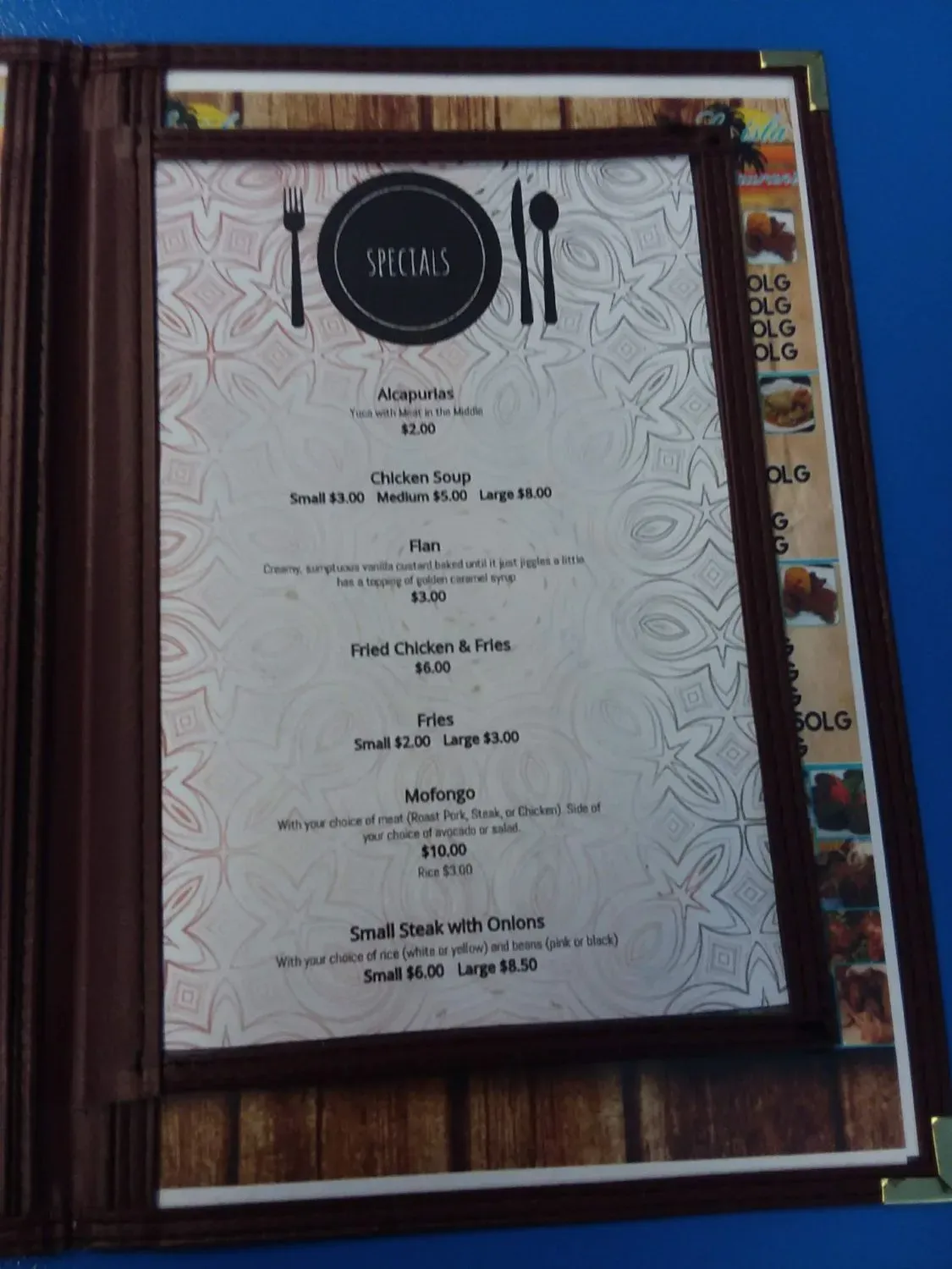 Menu 4