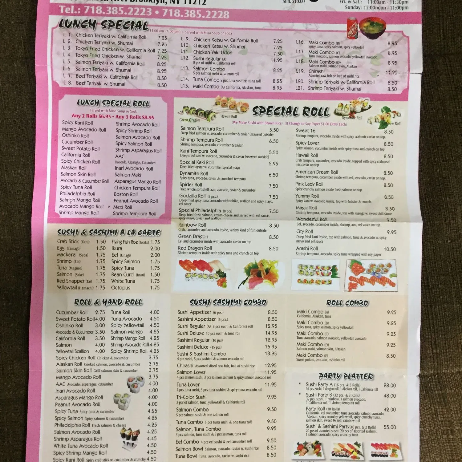 Menu 3