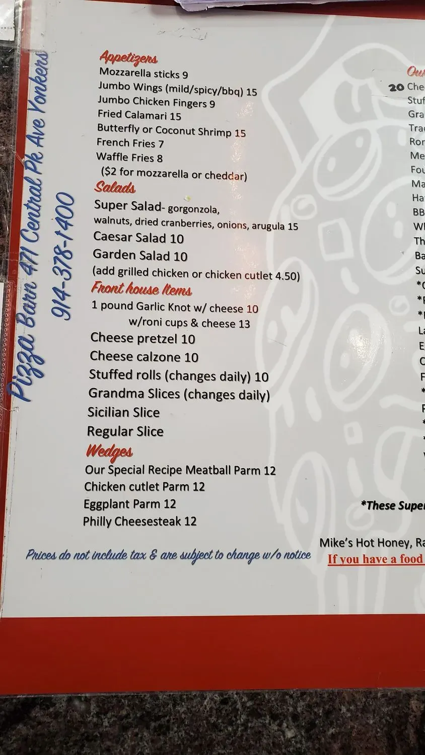 Menu 3